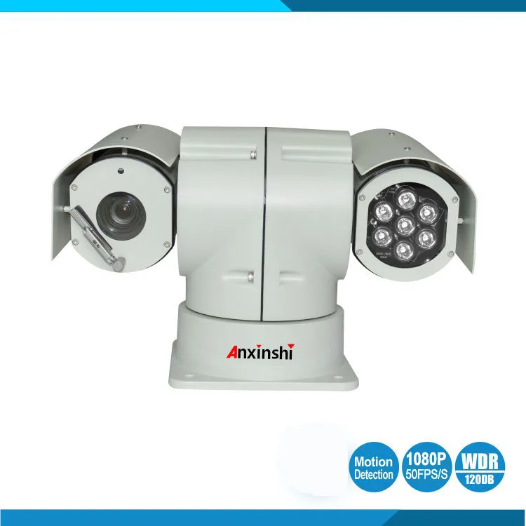 Автомобильная PTZ-камера 1080P36X зум 60fps IP Hi 3516A WDR 120 дБ H.265 PTZ камера автофокус ночная