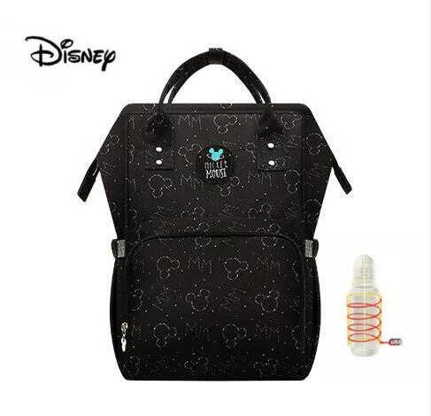6 Сумка для подгузников для мам disney, сумка для кормящих подгузников для мам, сумка для ухода за ребенком, рюкзак для путешествий, дизайнерские сумки с Микки и Минни, новая сумка - Цвет: 6