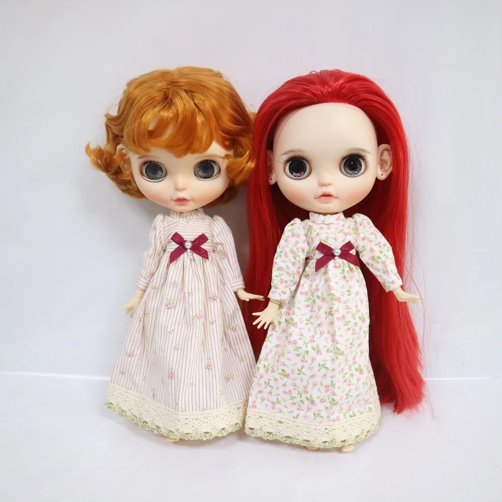 Платье для кукол (для одежды blyth)|doll clothing|doll dressblythe dress |