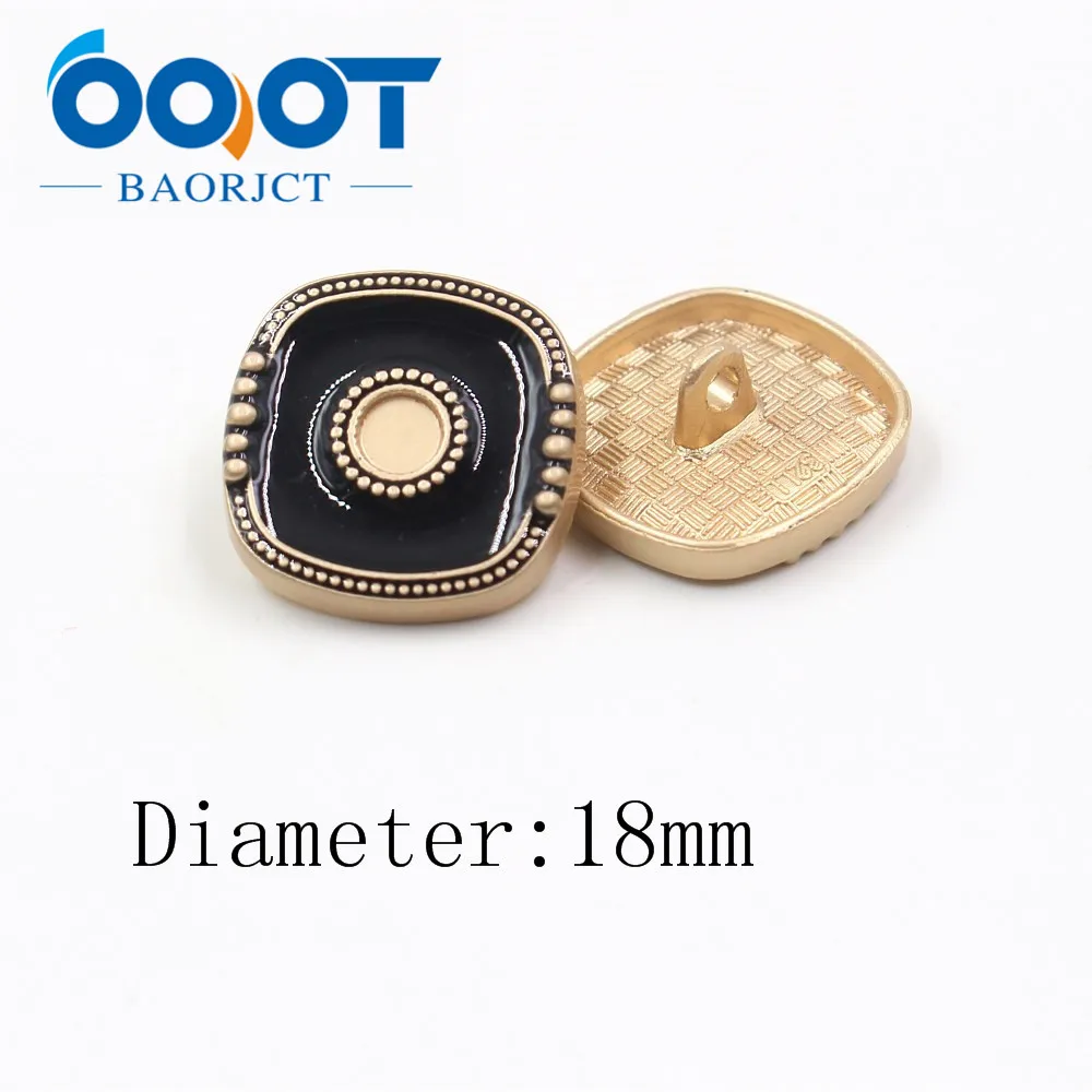OOOT BAORJCT A 19512 504 10 шт./лот 20/18 мм высокое качество из золотистого металла кнопка