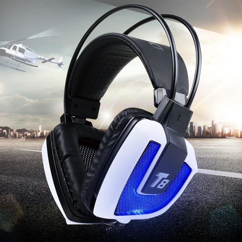 Salar T8 Professional Игровые наушники вибрационная гарнитура с микрофоном стерео Бас