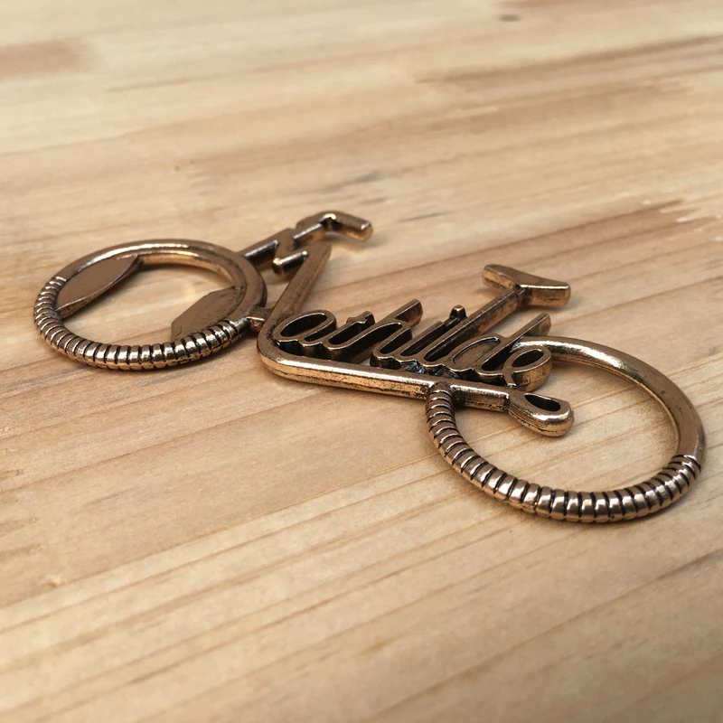 New Arrival Cute Fashionable Bike Bicycle Metal Beer Bottle Opener Creative Gift Wedding Anniversary Party Keychain | Дом и сад