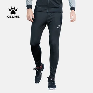 Мужские тренировочные штаны KELME, спортивные штаны для футбола, спортивные штаны, штаны для тренажерного зала, бега, тренировок, Мужские дышащие штаны для бега KMC160022