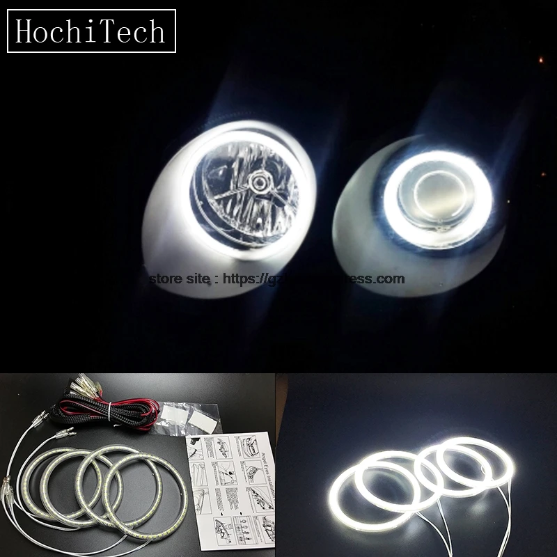 HochiTech ультра яркие красные/зеленые/Белый светодиодный глаза ангела 2500LM 12 В halo