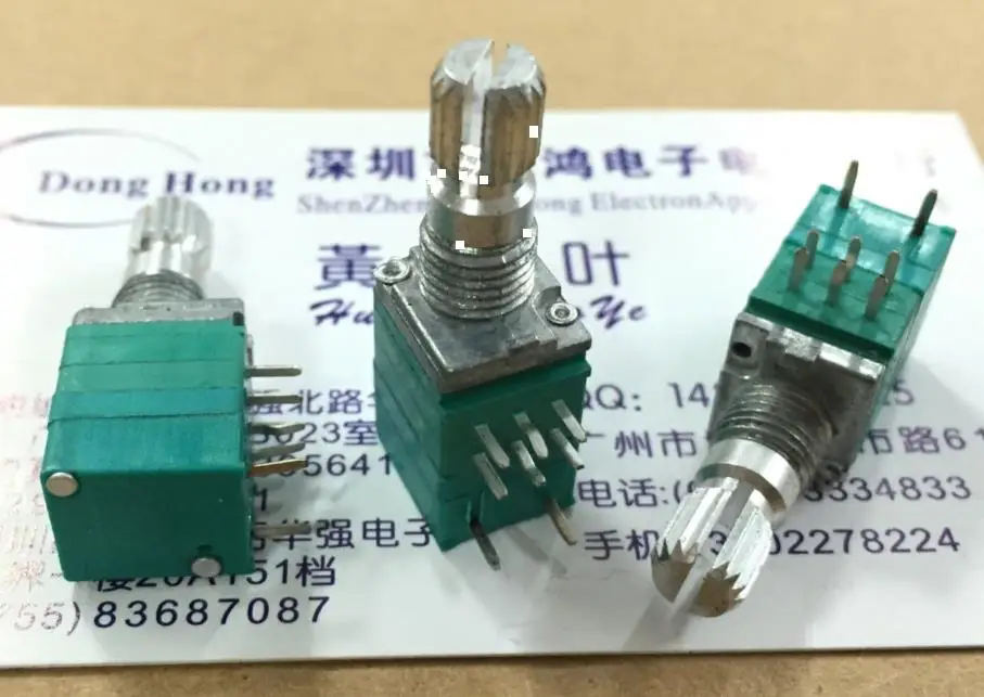 Прецизионный потенциометр типа 09 2 шт./лот двухдиапазонный переключатель