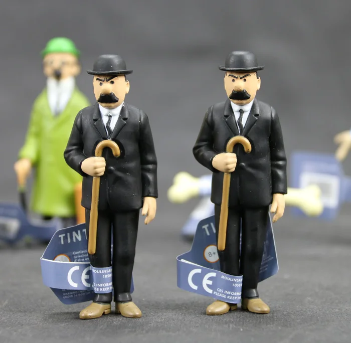 6 шт. Приключения Тинтина Дюпон дюпруд Профессиональный Пикник Herge Les Aventures de Tintin et