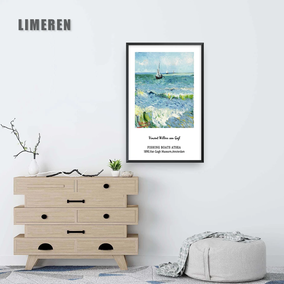 Scandinavian Style Flower sea Painting Wall Art Canvas Posters Nordic Prints Decorative Picture Modern Home Bedroom Decoration | Дом и сад