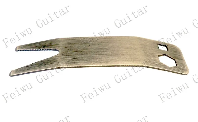 1 шт. Гитара Бас бронзовые цвета Мульти-инструмент гаечный ключ ручка Джек тюнер