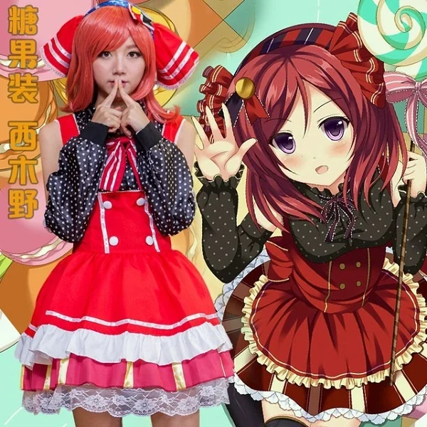 Костюм для косплея из аниме Love Live косплей-костюм тоджо Umi короти или Нико Рин
