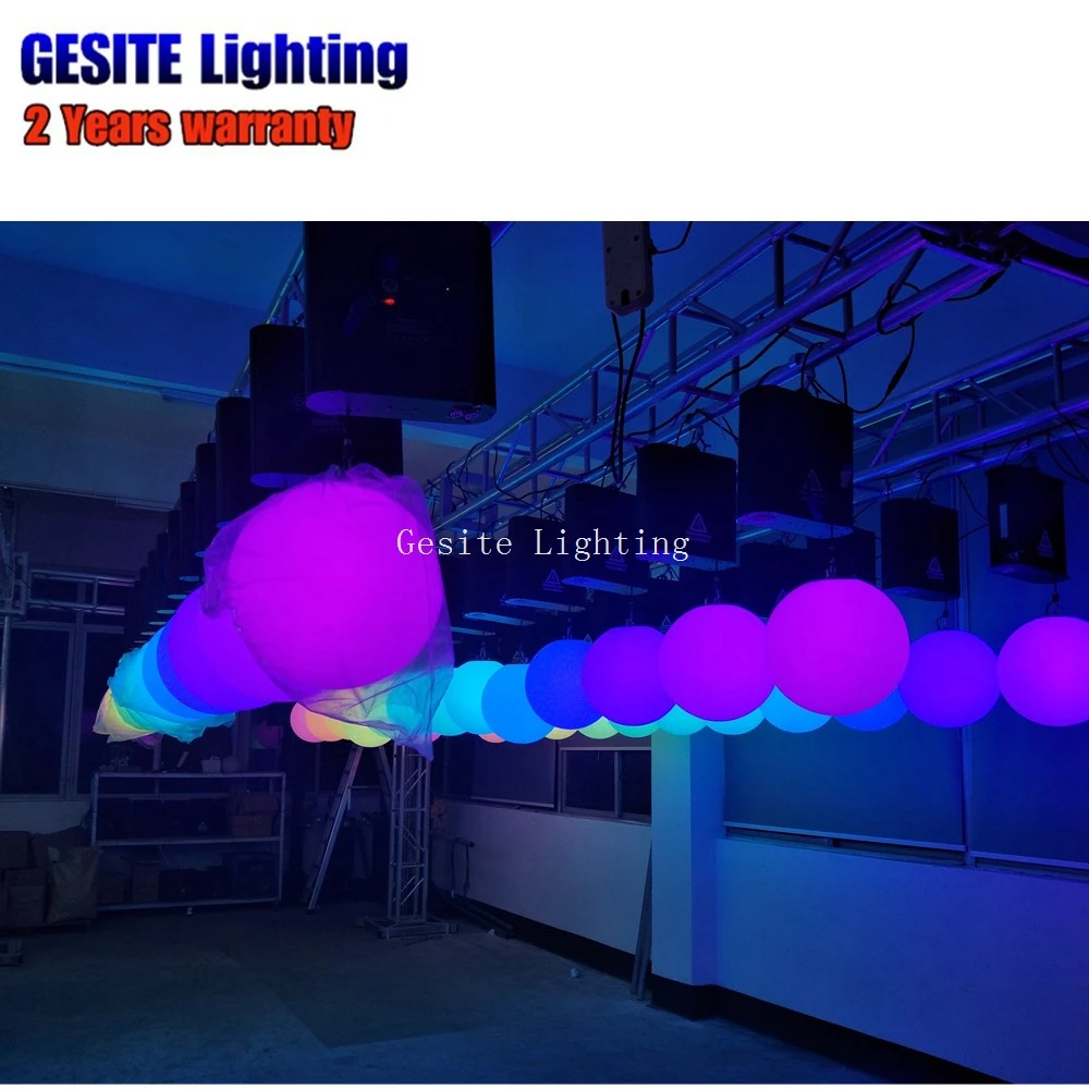 Контрольная лебедка Dmx и кинетическая система RGB led подъемный шар|Эффект