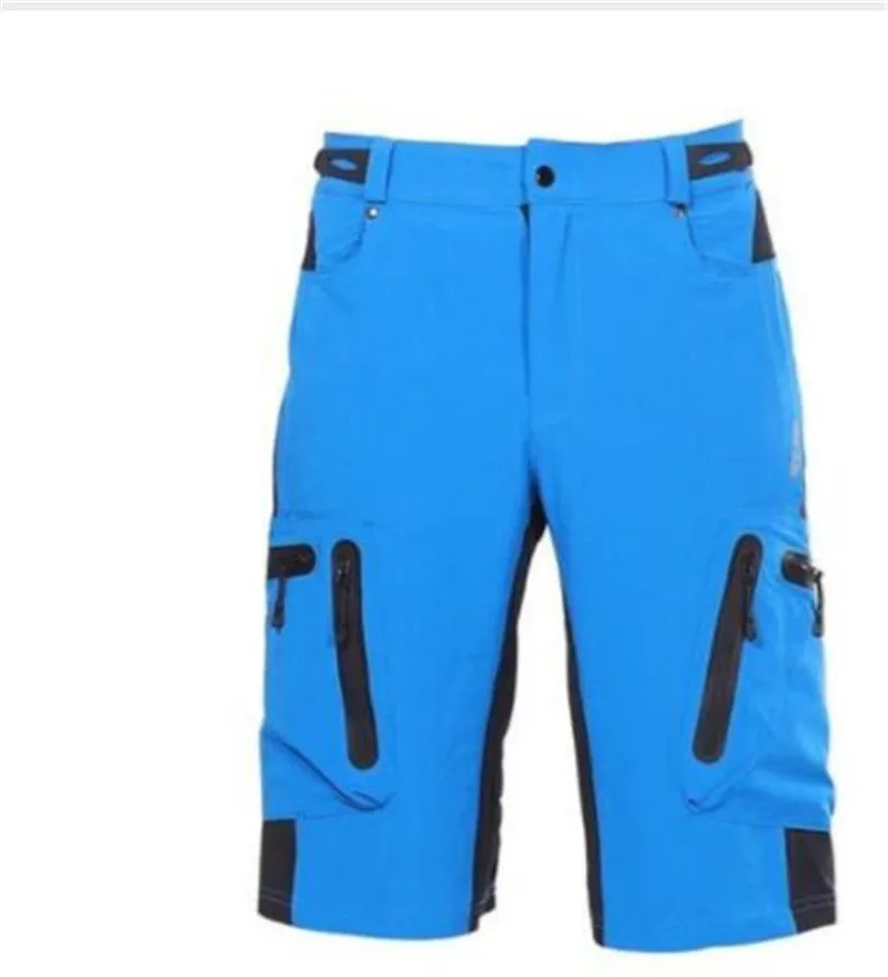 1202 blue ARSUXEO мужские спортивные шорты для велоспорта, быстросохнущие шорты для горного велосипеда, водостойкие шорты для горного велосипеда - Цвет: 1202 blue
