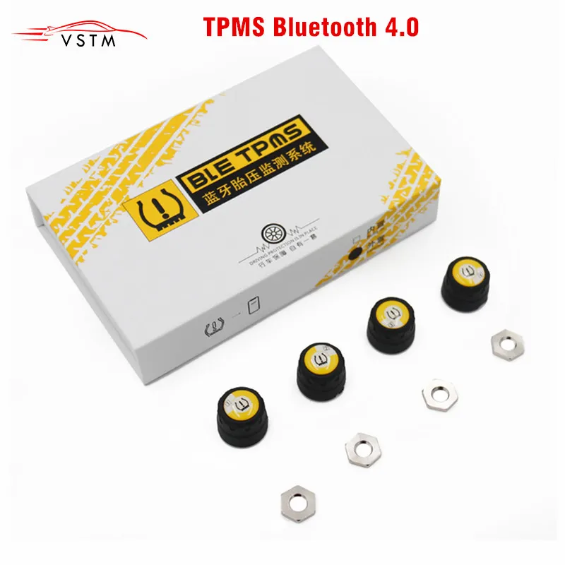 TPMS Bluetooth 4 0 Универсальный внешний датчик давления в шинах Поддержка IOS Android