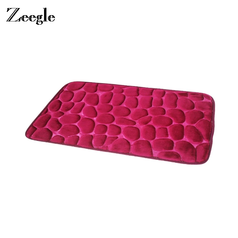 Zeegle напольный коврик дверной для кухни ковер входа 3D каменный узор дома декор