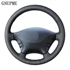 GNUPME черный ручной работы из искусственной кожи чехол рулевого колеса автомобиля для Mercedes Benz Viano 2006-2011 Вито 2010-2015
