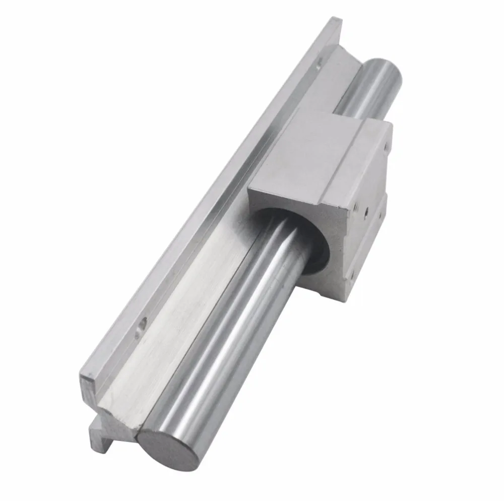 SBR20UU открытый роликовый подшипник скользящий блок SBR20 линейный 200/300/400/500 мм