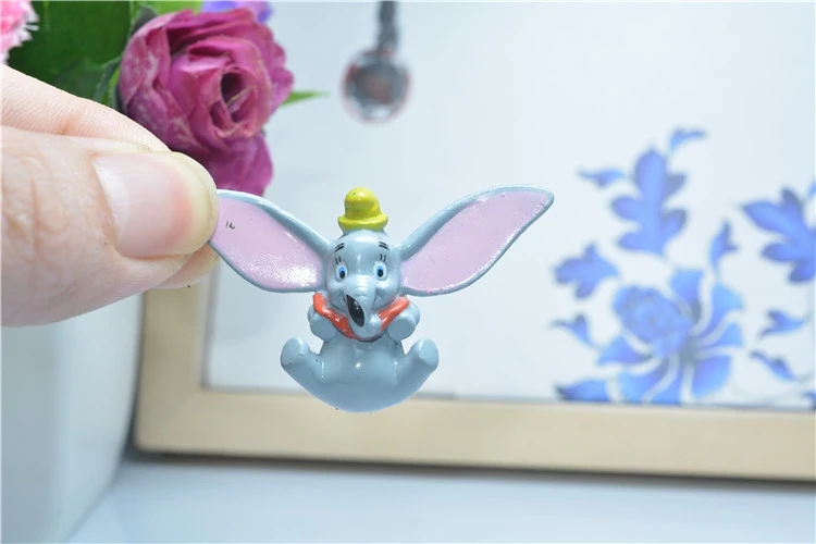 Милый мультфильм dumbo ПВХ игрушечная фигурка-модель куклы для детей подарок на
