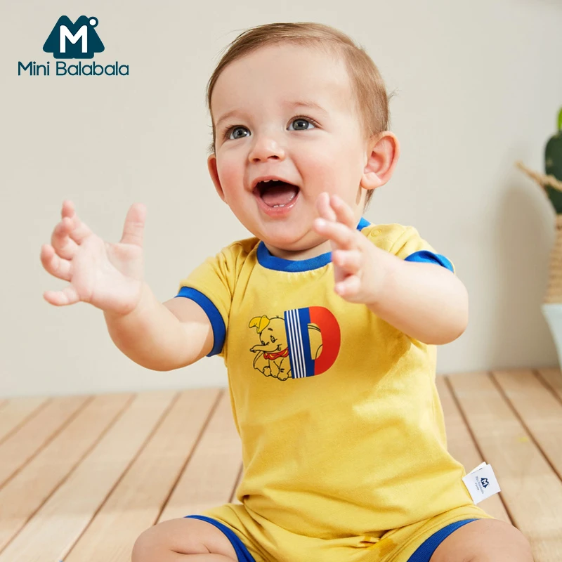 Мини-комбинезон balabalaChildren мягкая и дышащая одежда для маленьких мальчиков лето 2019