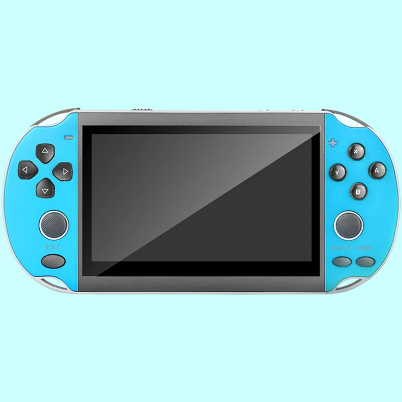 Крутой Портативный ручной 4,3 дюмовая игровая консоль Ретро аркадная игра машина для видеоигр с 1000 8/16/32 бит футболки с принтами на тему классических игр