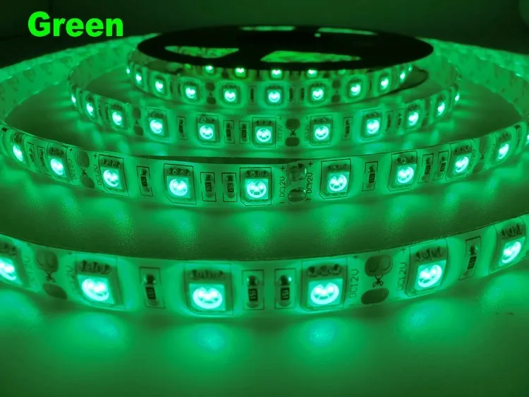 Светодиодный светильник smd 5050 водонепроницаемый ip65 dc 12v 300led 5m 6500k 3000k RGB холодный белый теплый белый красный синий зеленый желтый Светодиодная лента