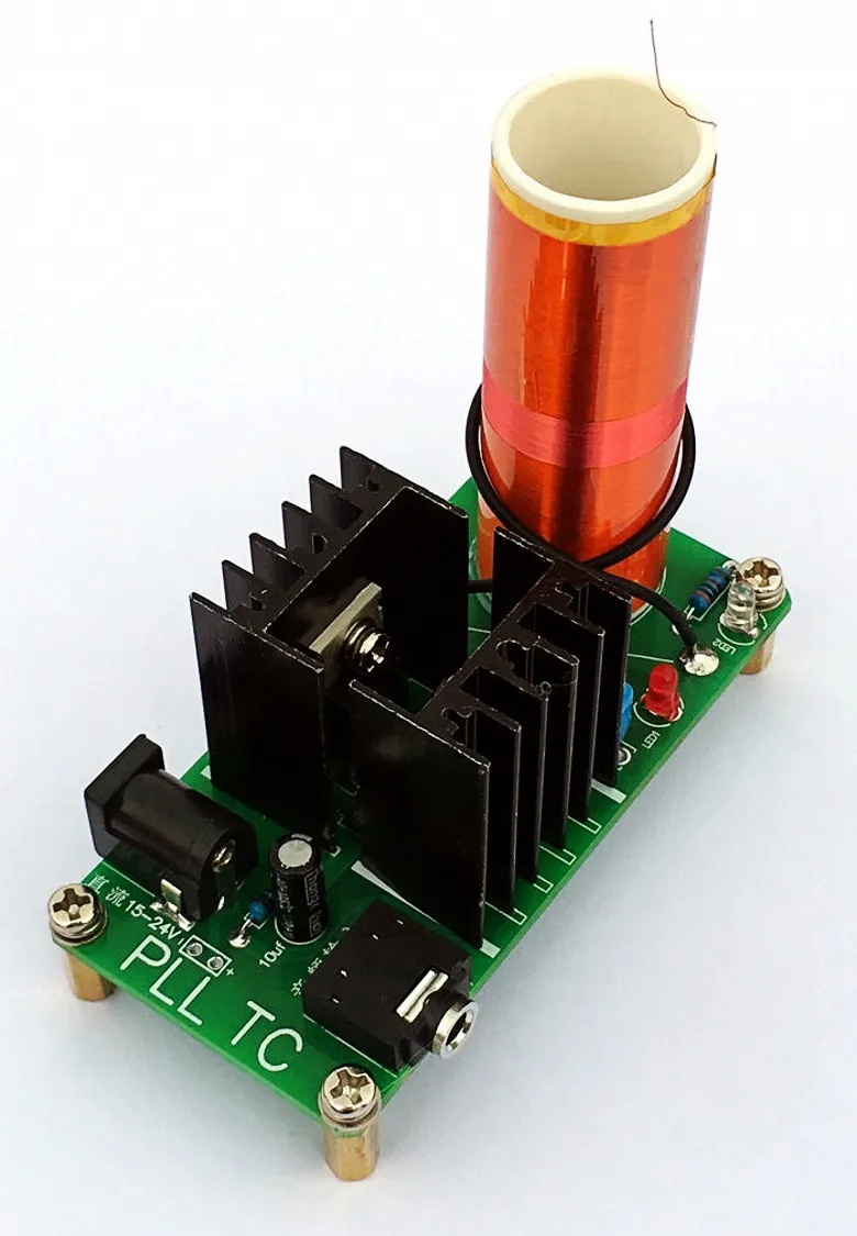 15 Вт мини музыкальная фотография беспроводная передача Tesla плата сделай сам|board