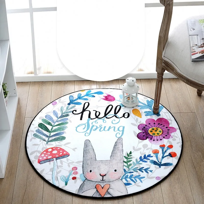 Многофункциональный Пасхальный Подарочный мультяшный коврик с кроликом для