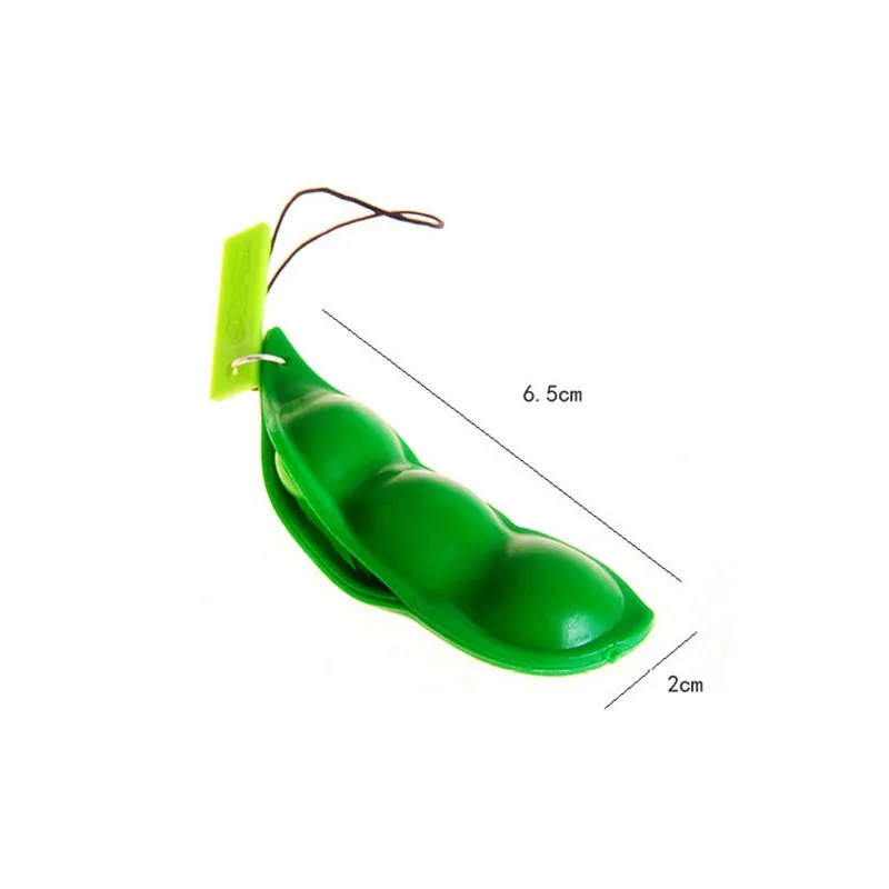 Fun Beans Gadgets Antistress Toy Novelty Squeeze Pendants Funny antistress squish Plants Toys Kids Gifts | Игрушки и хобби