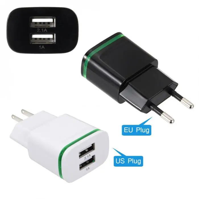Etmakit мобильный телефон 2 порта USB зарядное устройство 5V 2A быстрое зарядное устройство настенный адаптер NK-Shopping