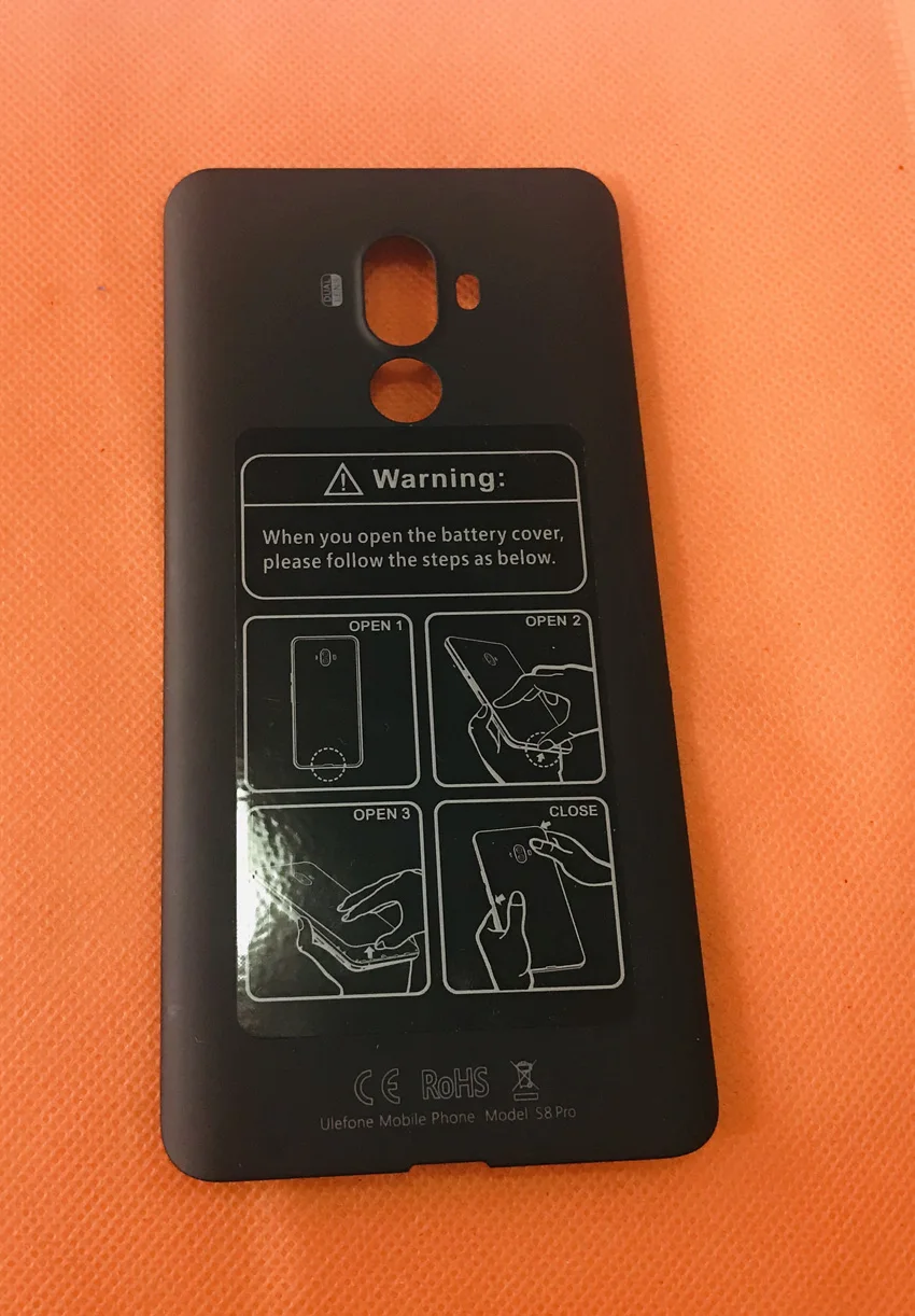 

Б/у Оригинальный чехол для задней батареи Ulefone S8 Pro MTK6737, четырехъядерный, 5,3 дюйма HD, бесплатная доставка