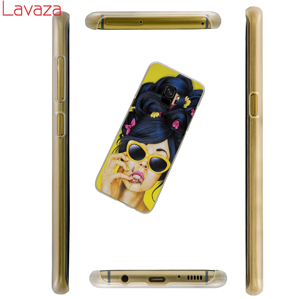Жесткий чехол для телефона Lavaza Cute girl series Samsung Galaxy A10 A30 A40 A50 A70 M10 M20 M30 | Мобильные