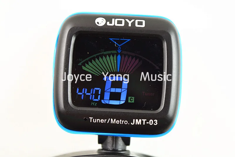 JOYO JMT 03 цветной ЖК дисплей зажим для гитары тюнер Metro Bass/скрипка/Укулеле