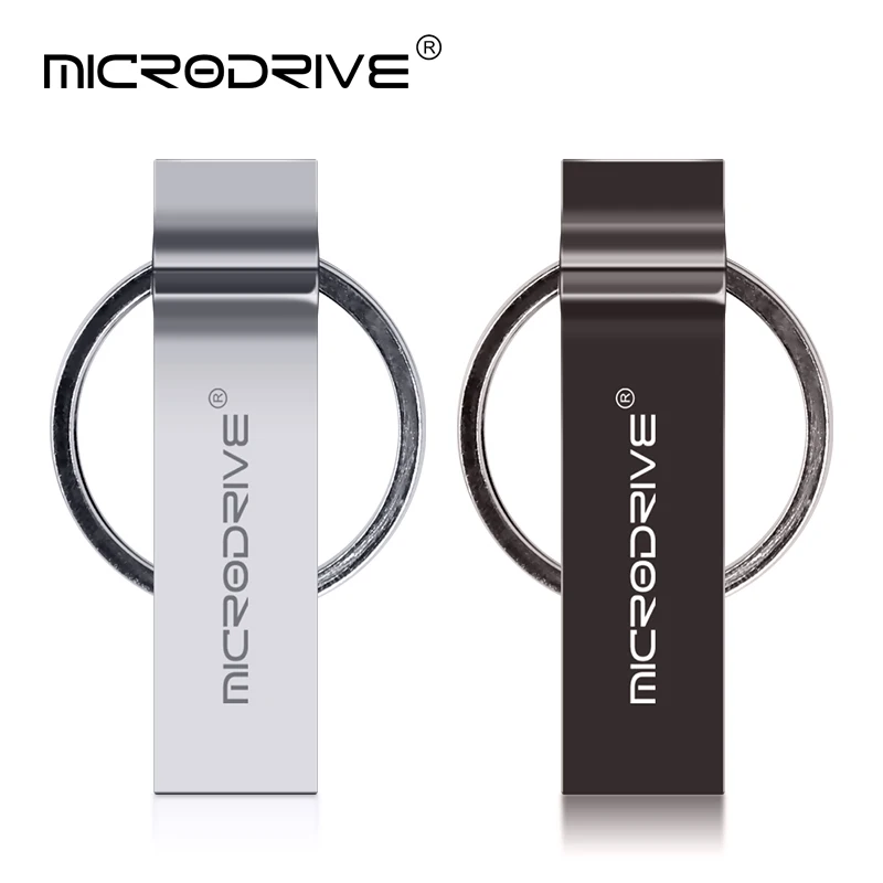 Usb флеш-накопитель 4 GB/8 GB/16 GB/32 GB/64 GB 128GB Водонепроницаемый металлический брелок для ключей карта pendrive карта памяти приводы u диск