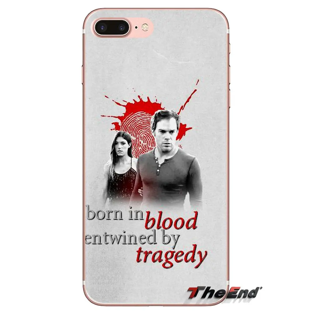 Dexter Morgan blood cross For Xiaomi Redmi 4A S2 Note 3 3S 4 4X 5 Plus 6 7 6A Pro Pocophone F1 Soft Transparent Shell Covers |