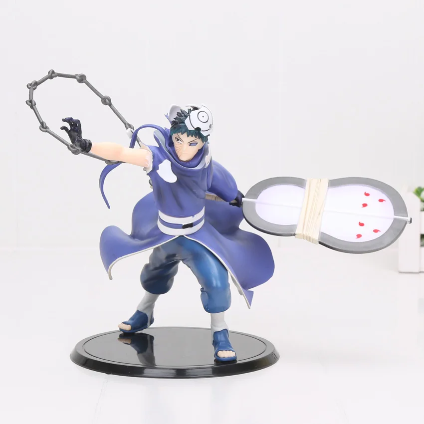 2085 Uchiha nobox Змея пластиковая фигурка героя Наруто Orochimaru Наруто Учиха Обито XTRA фигурка ПВХ Коллекционная модель игрушки Brinquedos украшения игрушки - Цвет: 2085 Uchiha nobox