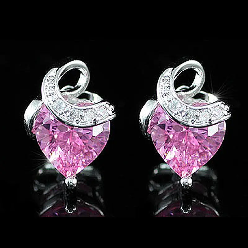 Женский комплект из колье и серёг с фианитом|necklace earring set|earrings setfashion earrings set |