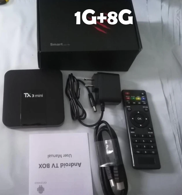 TX3 Мини ТВ-приставка S905W 2 4 ГГц WiFi Android 8 1 ГБ 8GGB ROM Гб 16 Поддержка 4K 10 шт. | Электроника