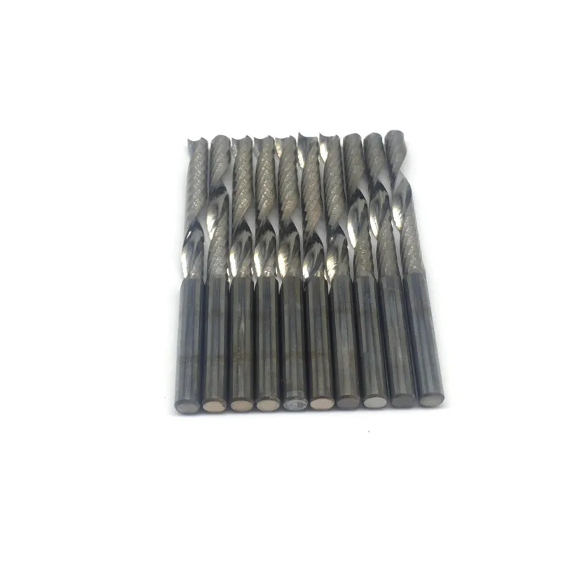 1 шт. Одна Флейта Спираль 6 мм 28 Длинный деревообрабатывающий резак ПВХ Высокое