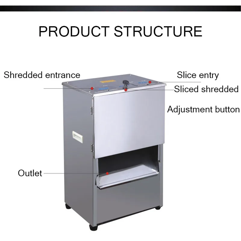 Автоматическая коммерческая машина для резки овощей из нержавеющей стали |