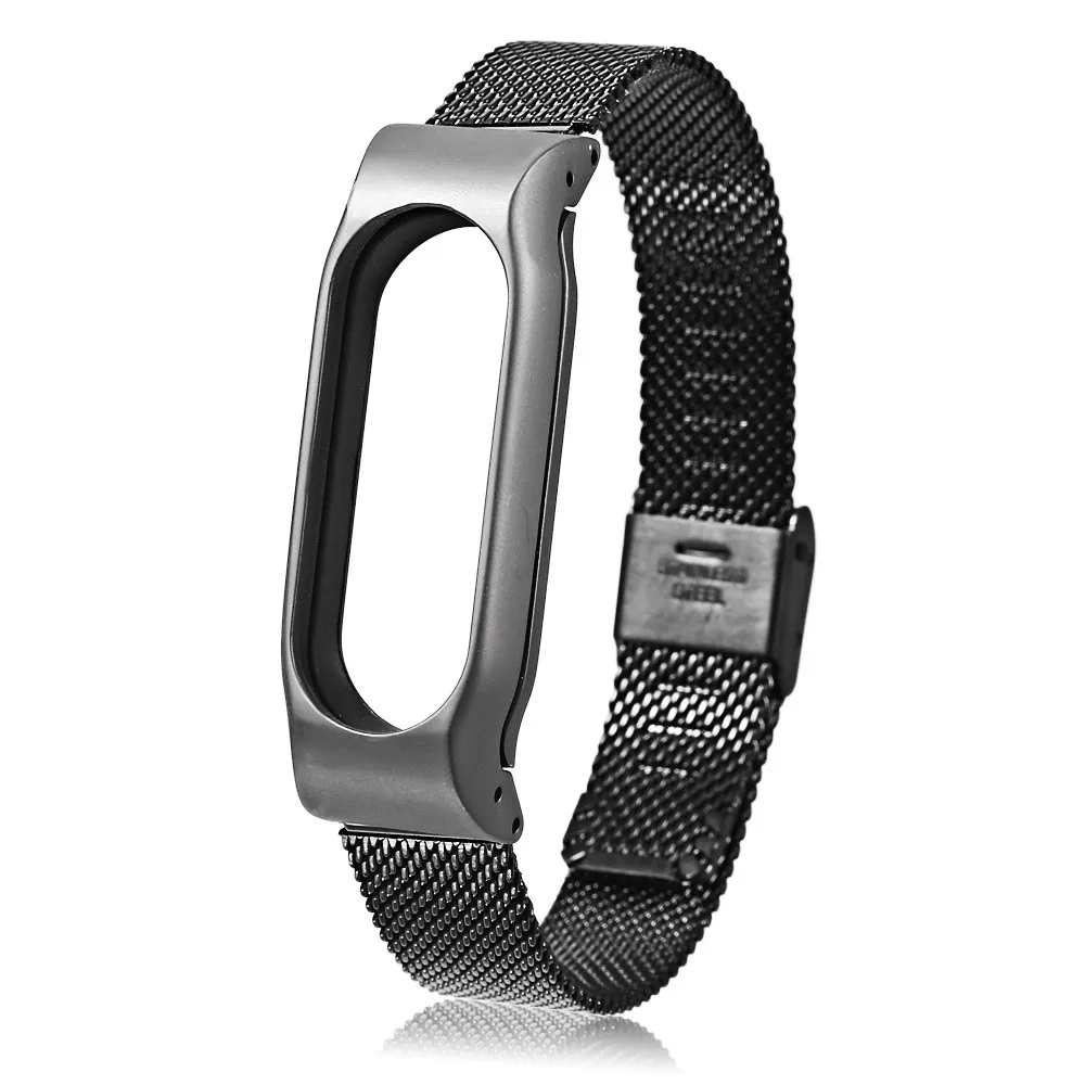 Сменный ремешок из нержавеющей стали для Xiaomi mi Band 2 Xao mi Xiomi mi Band 2 умный легкий ремешок на запястье
