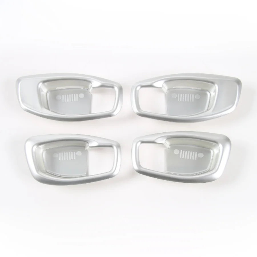 Для Jeep Compass 2017 2018 каркас для внутренней отделки двери автомобиля 4 шт. аксессуары