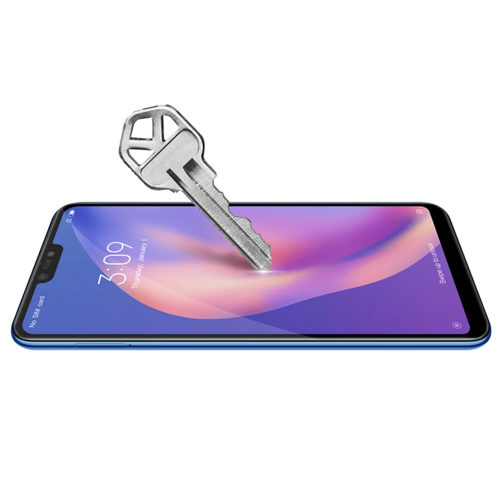 Экран протектор для Xiaomi Mi 8 Lite (mi X) Высокая чувствительность HD царапинам легко