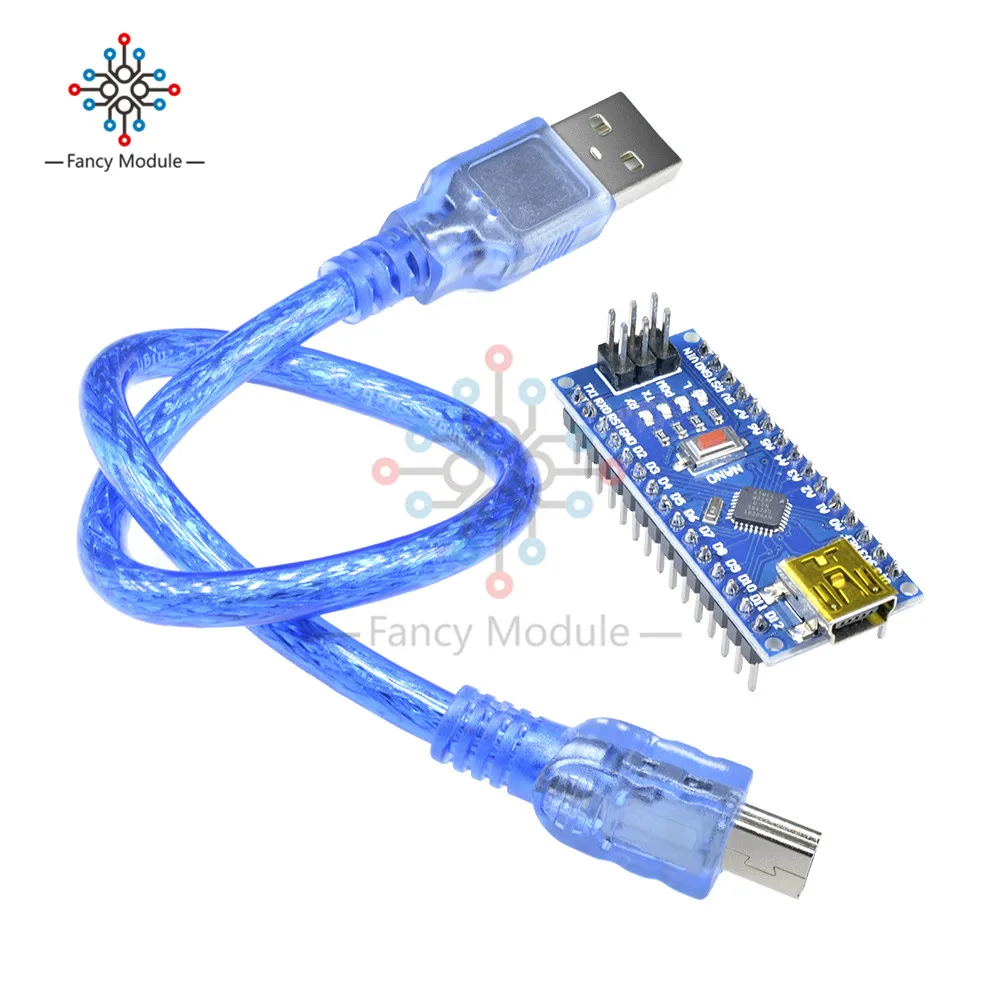 1 шт. мини USB ATmega328 5 в 16 м Микроконтроллер плата CH340G для Arduino Nano V3.0 Новинка|board board|board