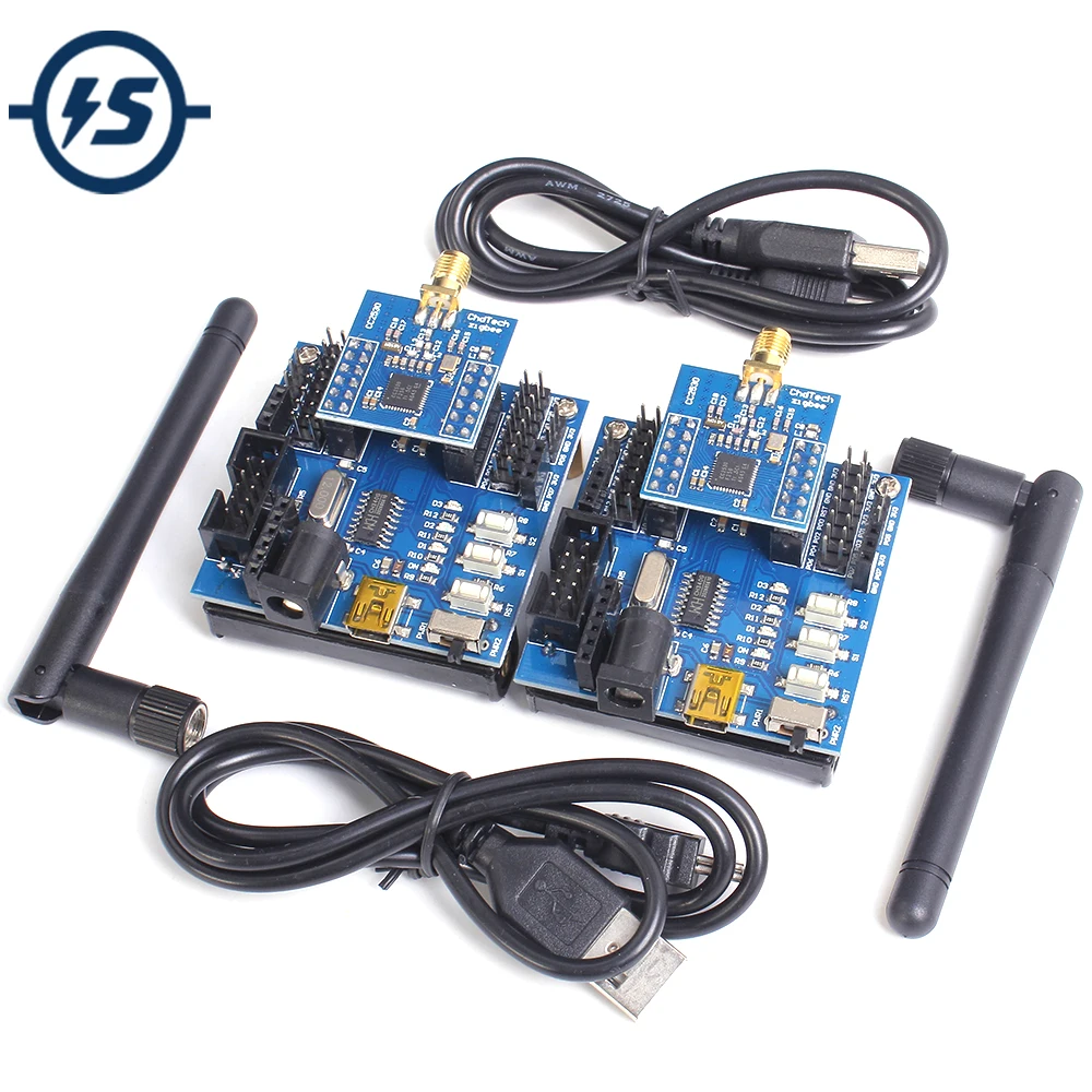 Плата Zigbee Core CC2530 24 МГц 256 Кб комплект макетной платы модуля cc2530 беспроводной