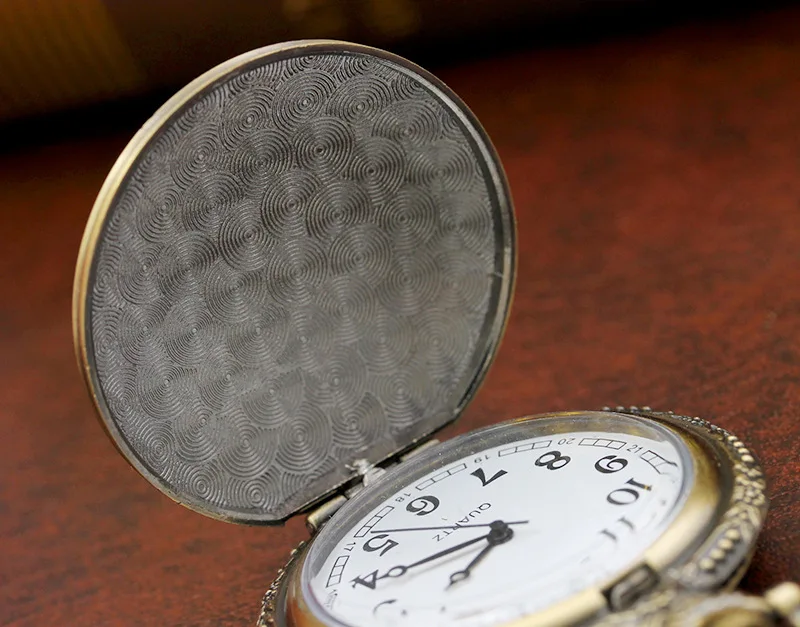 Дизайн дракона карманные часы для мужчин Relojes masculino relogio saati женские femininoUnique