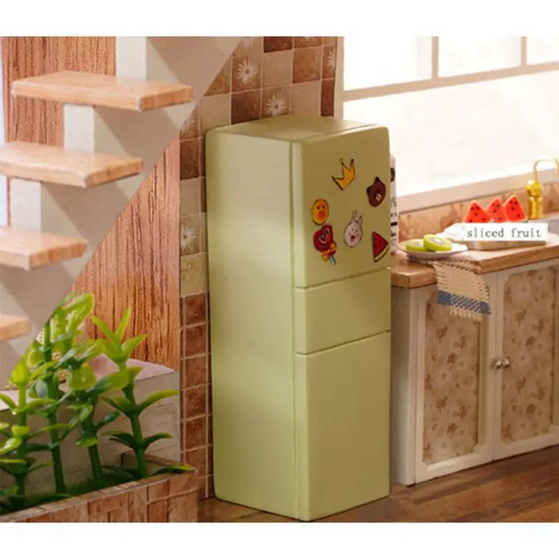 Кукольный домик Cuteroom Миниатюрный Домик DIY с деревянная мебель для дома время