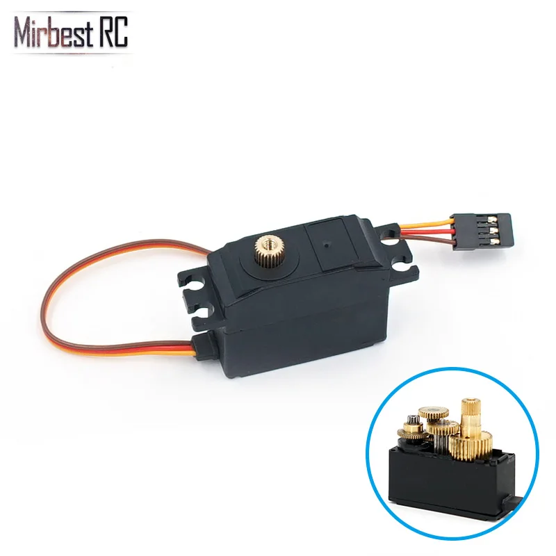 WLtoys 12428 обновленные детали 3300KV бесщеточный мотор 60A ESC сервопривод набор питания компоненты Третий канал переключатель металлический Дифференциальный - Цвет: Metal servo
