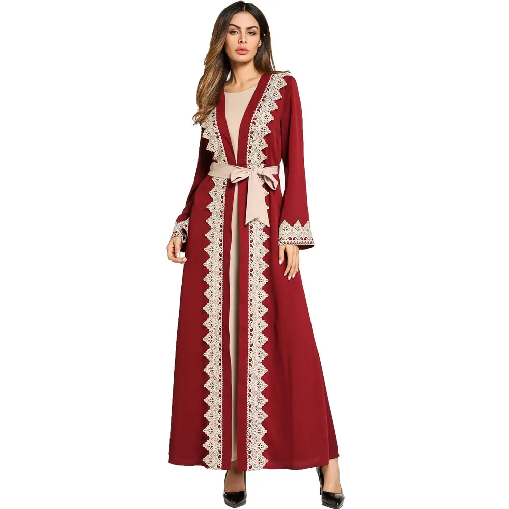 Мусульманская abaya Женская вечерняя одежда арабский из Дубая туники шикарный