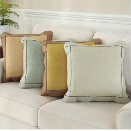 Летняя охлаждающая наволочка из ротанга тканая для подушки декоративная в