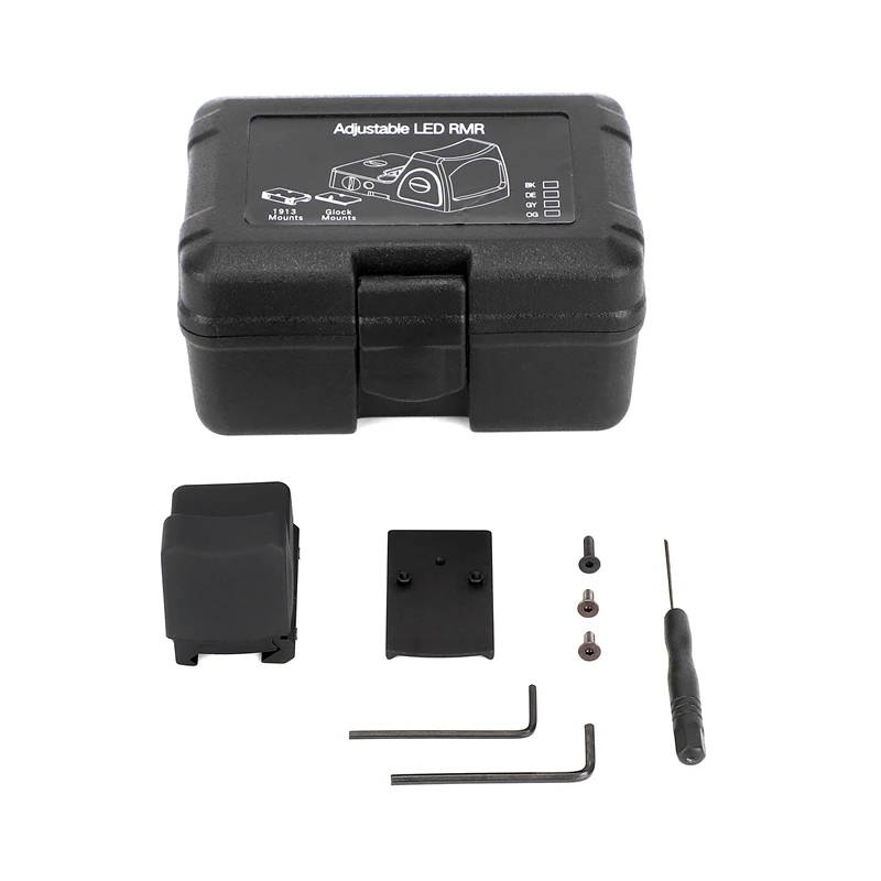 

Hot Tactical RMR Style Reflex Red Dot Sight Scope for Glock Hunting Fit 20mm Pictinny Rail and Airsoft Pistol Red Dot