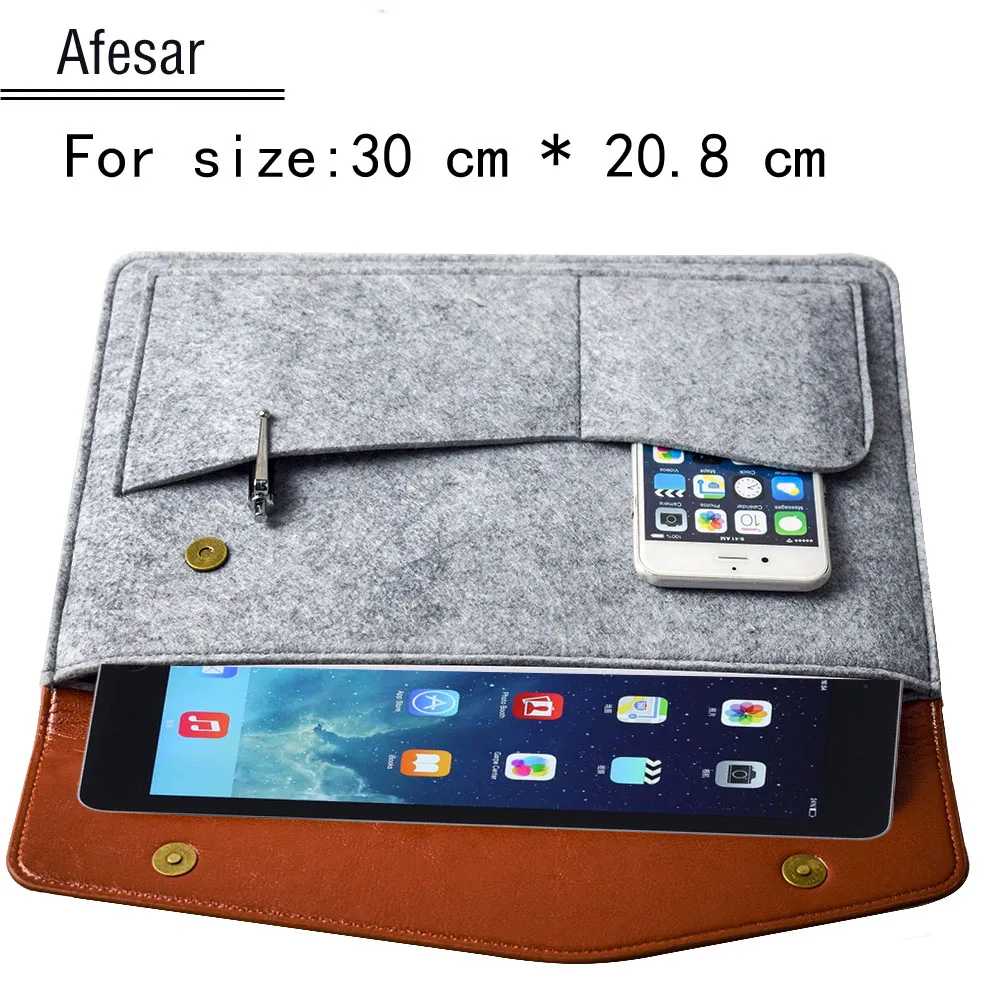 Универсальный фетровый чехол для ipad samsung google asus lenovo amazon huawei medion lifetab tablet 9 7 10 1
