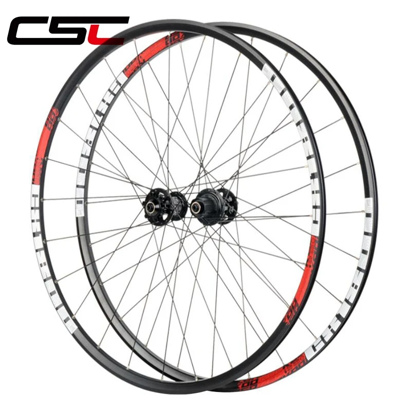 KOOZER 700C Clincher Велокросс алюминиевая колесная Установка 6 болт дисковый тормоз дорожный Ступица колеса велосипеда 700x32-42C шины